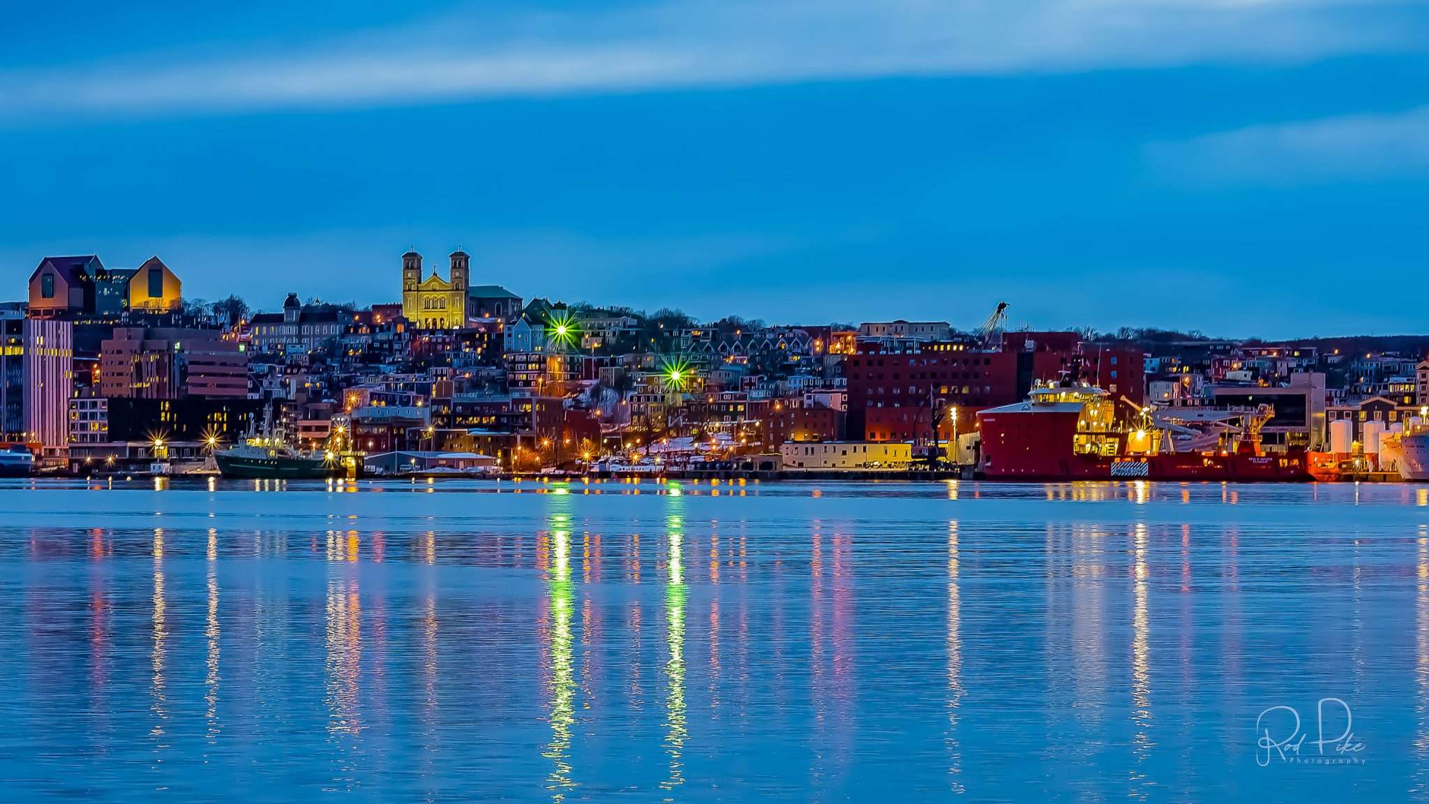 St. John's Harbour at Dusk
